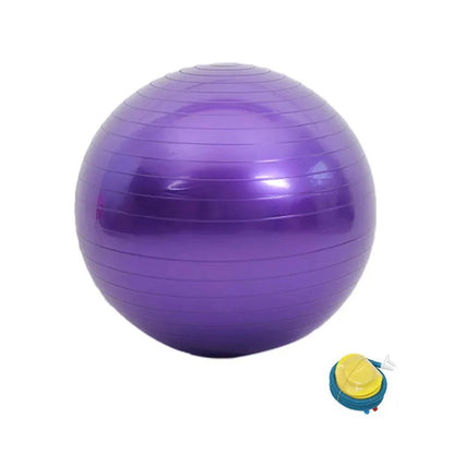Explosion-Proof Thickened Inflatable Yoga Ball Massage Fitness Stability Ball - Purple - 75cm V528-YOGA-BALL-PURPLE-75-507389