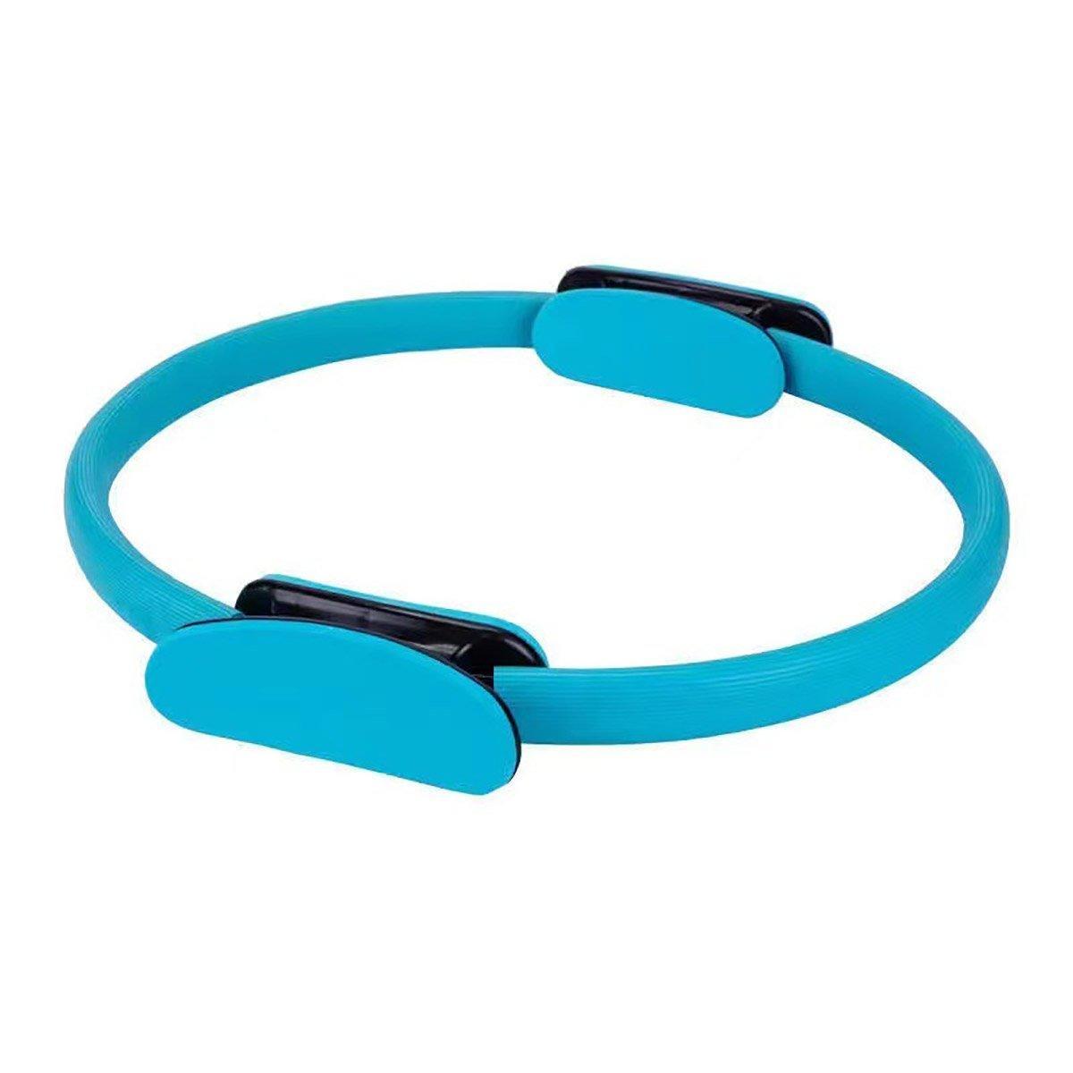 6 Colours Pilates Yoga Ring Magic Circle Fitness Equipment for Toning Slim Legs - Grey V528-YOGA-CIRCLE-GREY-288155