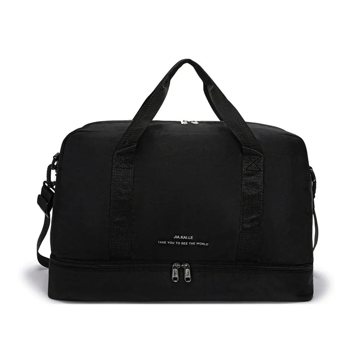 Yoga Fitness Bag Outdoor Sports Travel Bag Large Capacity Gym Luggage Bag V528-YOGA-MAT-BAG-BLACK-731562