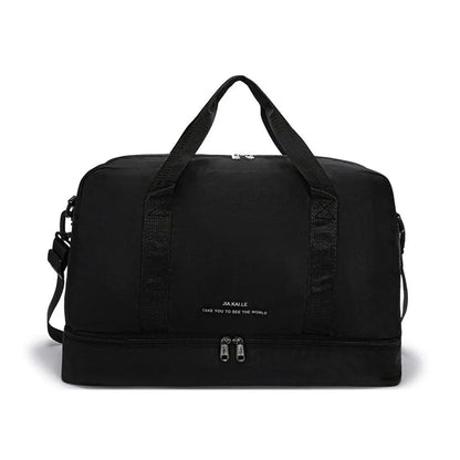 Yoga Fitness Bag Outdoor Sports Travel Bag Large Capacity Gym Luggage Bag V528-YOGA-MAT-BAG-BLACK-731562