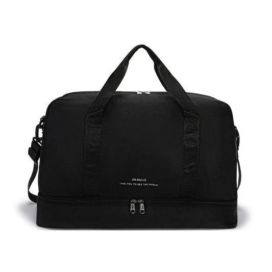 Yoga Fitness Bag Outdoor Sports Travel Bag Large Capacity Gym Luggage Bag V528-YOGA-MAT-BAG-BLACK-731562