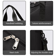 Yoga Fitness Bag Outdoor Sports Travel Bag Large Capacity Gym Luggage Bag V528-YOGA-MAT-BAG-BLACK-731562