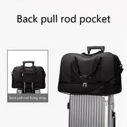 Yoga Fitness Bag Outdoor Sports Travel Bag Large Capacity Gym Luggage Bag V528-YOGA-MAT-BAG-BLACK-731562