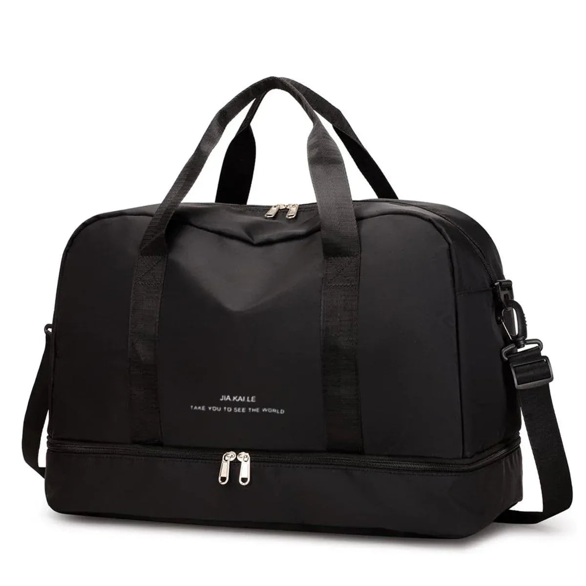 Yoga Fitness Bag Outdoor Sports Travel Bag Large Capacity Gym Luggage Bag V528-YOGA-MAT-BAG-BLACK-731562