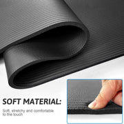 Yoga Mat Dance Mat Sports and Fitness Jump Rope Mat for Men and Women Exercise - Blue V528-YOGA-MAT-BLUE-818064