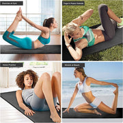 Yoga Mat Dance Mat Sports and Fitness Jump Rope Mat for Men and Women Exercise - Pink V528-YOGA-MAT-PINK-837159