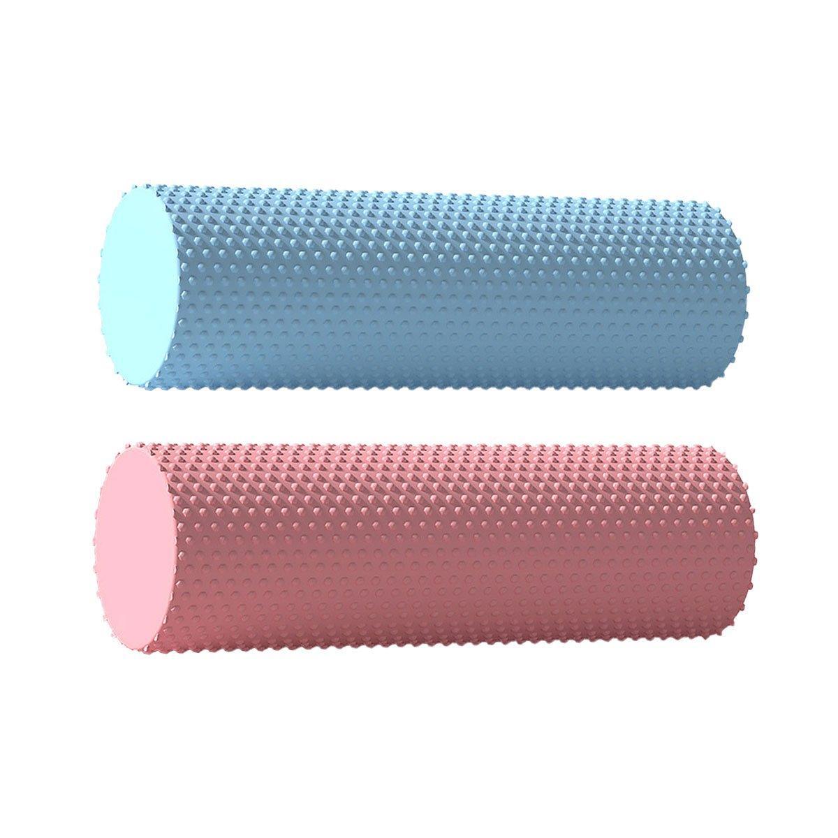 EVA Foam Yoga Massage Roller Solid Pilates Fitness Column for Muscle Recovery - Pink V528-YOGA-PILLAR-PINK-913699