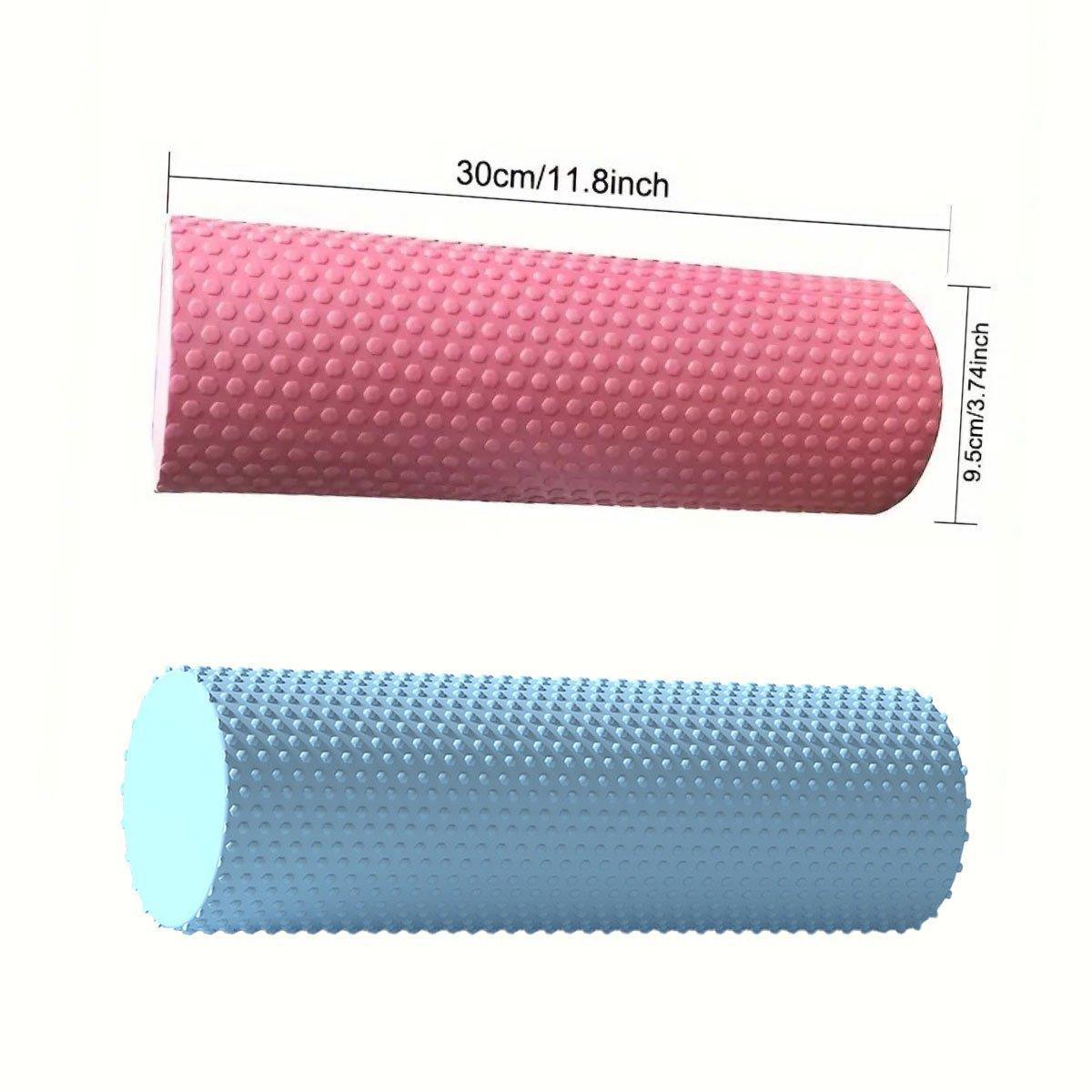 EVA Foam Yoga Massage Roller Solid Pilates Fitness Column for Muscle Recovery - Pink V528-YOGA-PILLAR-PINK-913699