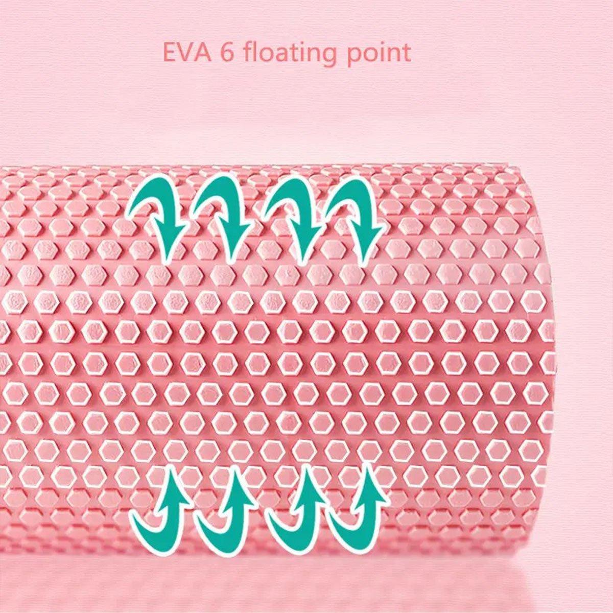 EVA Foam Yoga Massage Roller Solid Pilates Fitness Column for Muscle Recovery - Pink V528-YOGA-PILLAR-PINK-913699