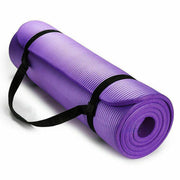 15mm Thick Yoga Mat Pad NBR Nonslip Exercise Fitness Pilate Gym Durable - Black V528-YOGAMAT-BLACK-15MM-313810