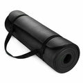 20MM Thick Yoga Mat Pad NBR Nonslip Exercise Fitness Pilate Gym Durable - Black V528-YOGAMAT-BLACK-20MM-769761