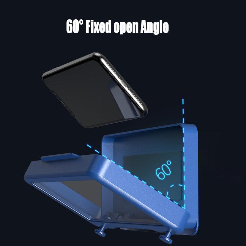 Wall Mounted Phone Holder for Bathroom Shower Waterproof Touch Screen Case - White V528-YSFSSJK-WHITE-522010
