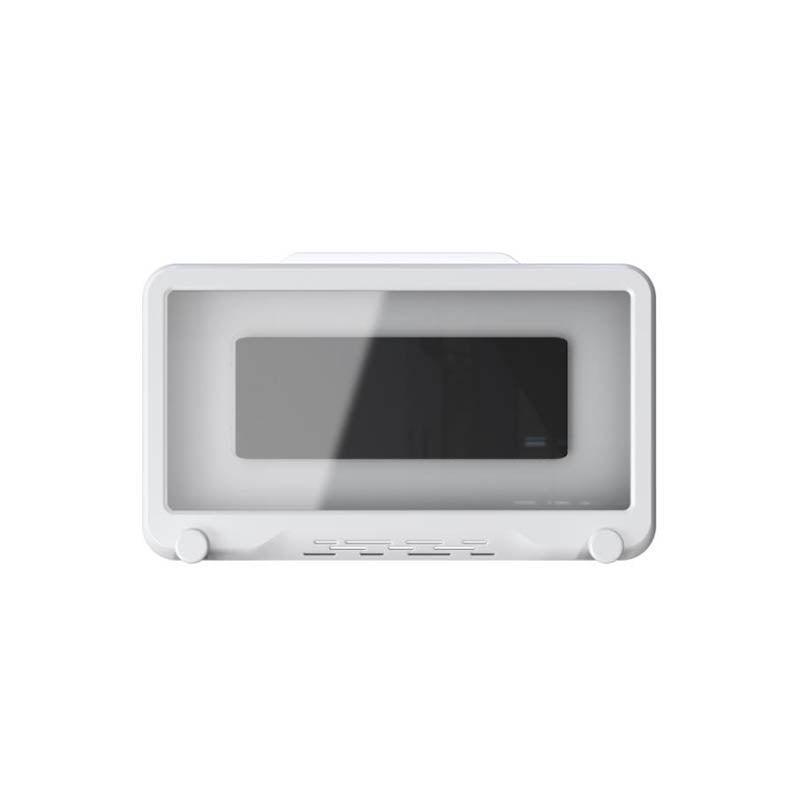 Wall Mounted Phone Holder for Bathroom Shower Waterproof Touch Screen Case - White V528-YSFSSJK-WHITE-522010