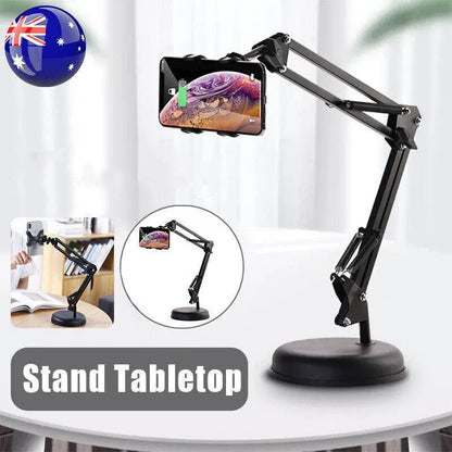 360 Rotating Phone Desk Stand Holder Tabletop Lazy For Iphone Samsung Au V528-YUANDIZHUOMIANZHIJIA-251098