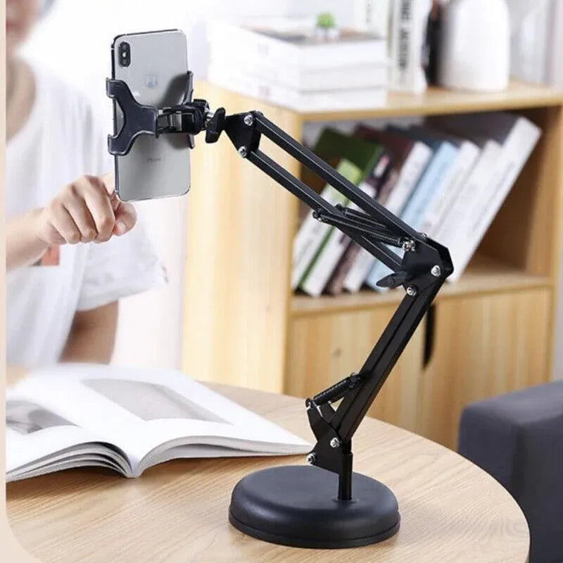 360 Rotating Phone Desk Stand Holder Tabletop Lazy For Iphone Samsung Au V528-YUANDIZHUOMIANZHIJIA-251098