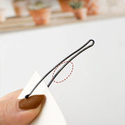 40 PCS Short Black Waved Hair Pins Bobby Pins Grips Salon Dance Hair Accessories - Long Wave Clip V528-YX-A38008