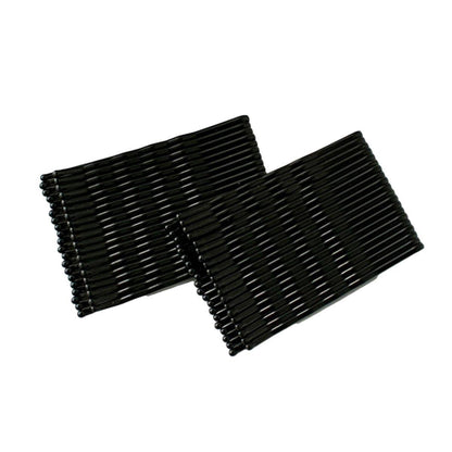 40 PCS Short Black Waved Hair Pins Bobby Pins Grips Salon Dance Hair Accessories - Short Wave Clip V528-YX-B74260