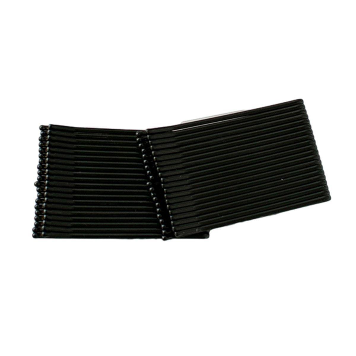 40 PCS Short Black Waved Hair Pins Bobby Pins Grips Salon Dance Hair Accessories - Short Wave Clip V528-YX-B74260