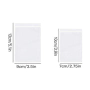 100X Bulk Clear Resealable PE Plastic Zip Bags - 4*6cm - 1PC Sample Only V528-ZIP-LOCK-80UM4X61PC