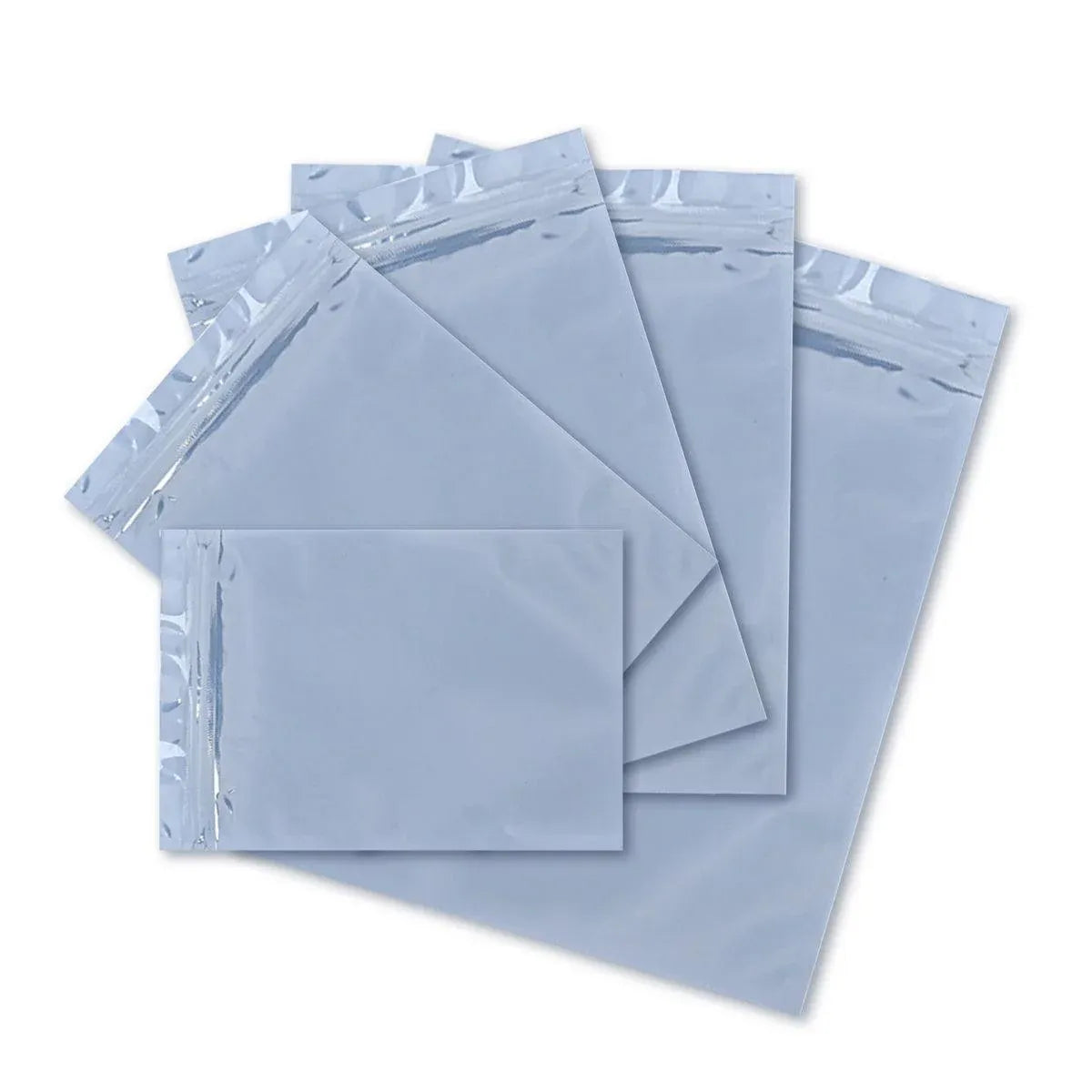 Plastic Self Sealing Bags 100PCS Anti Static Semi Transparent Resealable - 6x9cm