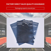 Plastic Self Sealing Bags 100PCS Anti Static Semi Transparent Resealable - 10x15cm