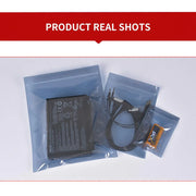 Plastic Self Sealing Bags 100PCS Anti Static Semi Transparent Resealable - 15x20cm