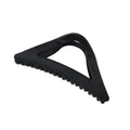 Women's Simple Hair Claws Clip Large Geometric Barrette Ponytail Clamp Hairpin - Black V528-ZK00215-BLACK-560871