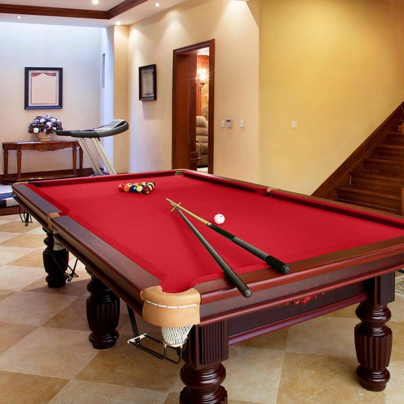 7Pcs Billiard Snooker Pool Table Cover Cloth W/ Felt Strip Heavy Duty 9FT - Blue V528-ZK00269-BLUE9-992036
