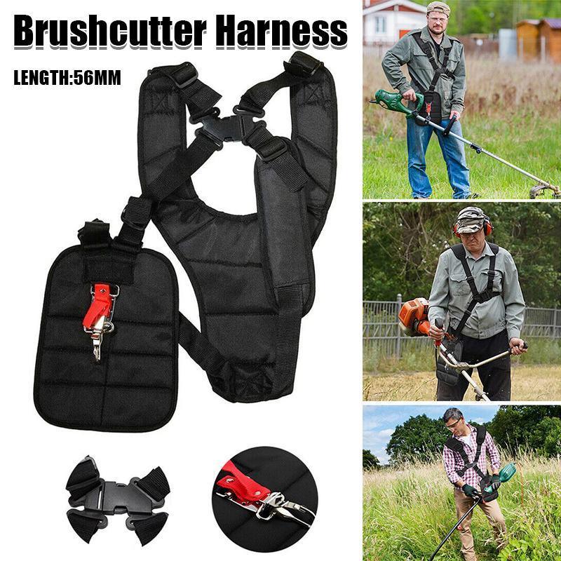 Double Shoulder Strap Harness For Brushcutter Whipper Snipper Trimmers Universal V528-ZK00340-213527