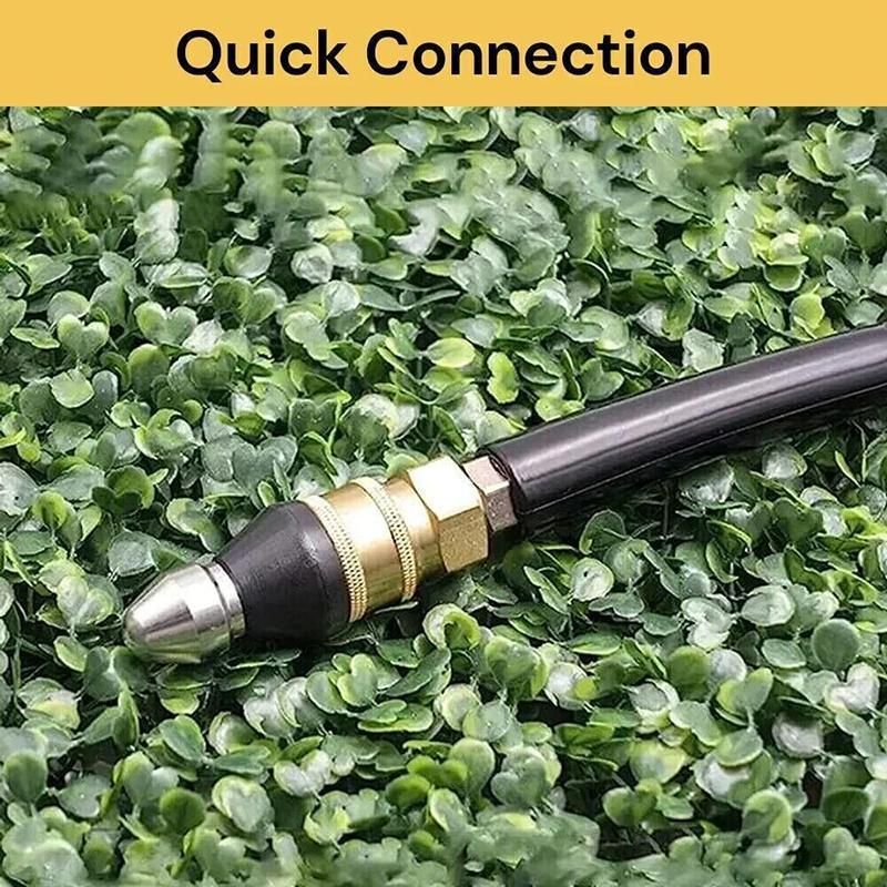High Pressure Drain 1 Front 6 Nozzle Sewer Pipe Cleaner Rear Jet Pressure Washer V528-ZK00383-911209