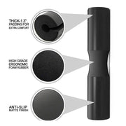 Squat Pad Barbell for Squats Lunges Hip Thrusts Neck Shoulder Protective Support - Grey V528-ZK00385-GREY-597794