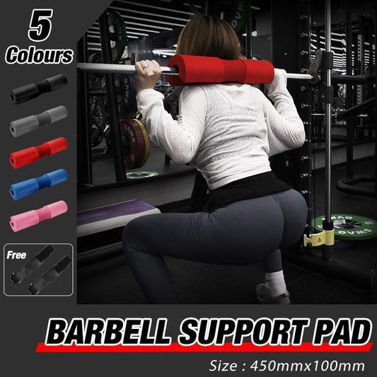 Squat Pad Barbell for Squats Lunges Hip Thrusts Neck Shoulder Protective Support - Pink V528-ZK00387-PINK-554858