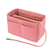 Felt Handbag Organizer Insert with Multiple Pockets for Tote and Purse - Coffee XL Size V528-ZK00399-COFFEE-XL-783344
