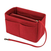 Felt Handbag Organizer Insert with Multiple Pockets for Tote and Purse - Pink XL Size V528-ZK00402-PINK-XL-762967