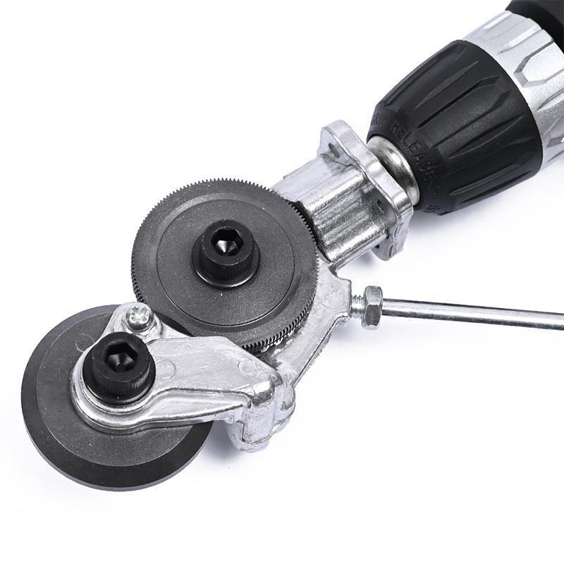 Electric Drill Plate Cutter Sheet Metal Nibbler Precise Cutting Shears Cutter V528-ZK00404-871397