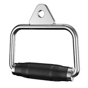 Cable Pulley Attachment Tricep Rope V Grip LAT Pull Down Gym Accessory - Rotation Close Grip Triangle V528-ZK00420-VDR-532404