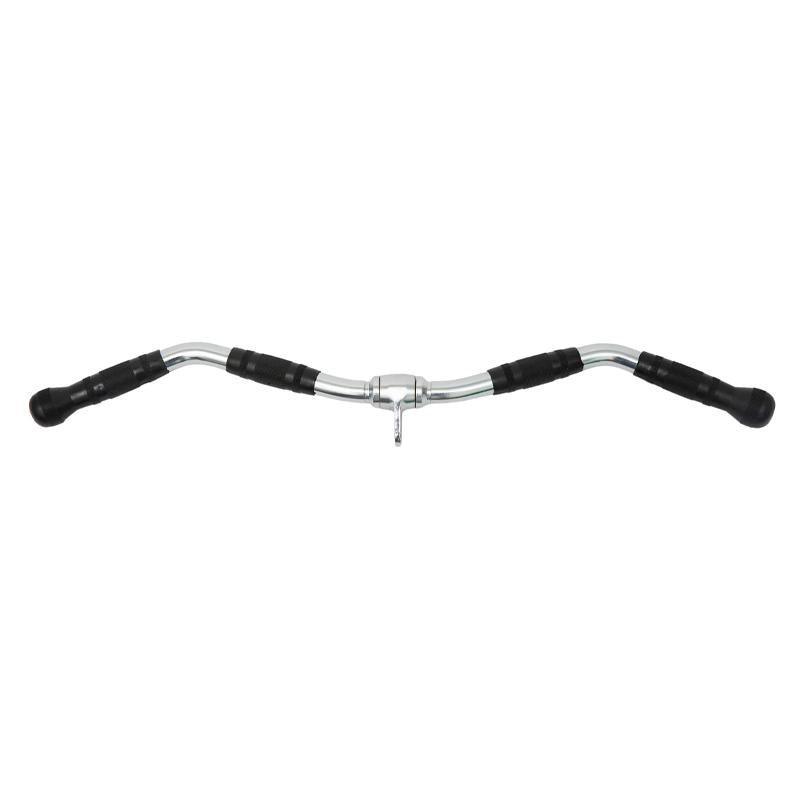 Cable Pulley Attachment Tricep Rope V Grip LAT Pull Down Gym Accessory - Rotation Close Grip Triangle V528-ZK00420-VDR-532404