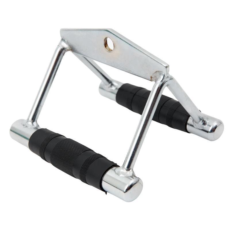 Cable Pulley Attachment Tricep Rope V Grip LAT Pull Down Gym Accessory - Revolving Straight Bar V528-ZK00422-DL-600357
