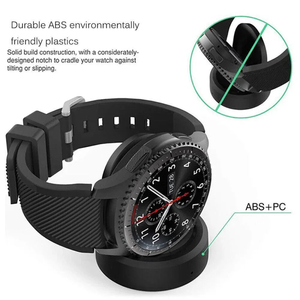Smart Watch Wireless Charging Dock for Samsung Galaxy Gear S2 S3 R770 R760 Charger V528-ZK00424-208186