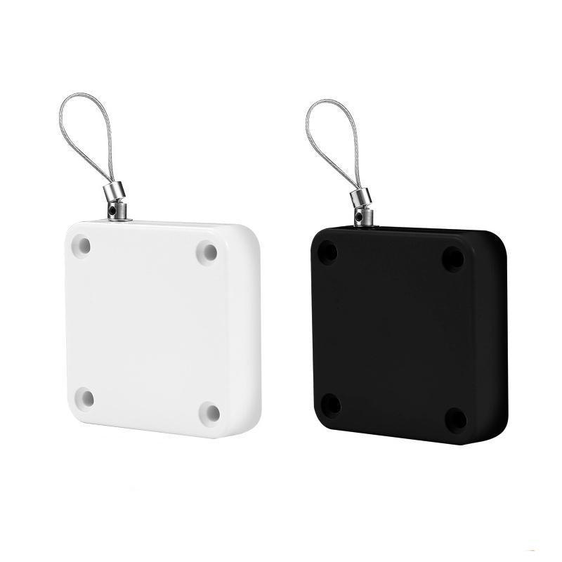 2x Punch-free Automatic Door Closer Sensor Auto for Home Kitchen Door Security - White V528-ZK00433-WH-800G-2SETS-149708