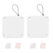 2x Punch-free Automatic Door Closer Sensor Auto for Home Kitchen Door Security - White V528-ZK00433-WH-800G-2SETS-149708