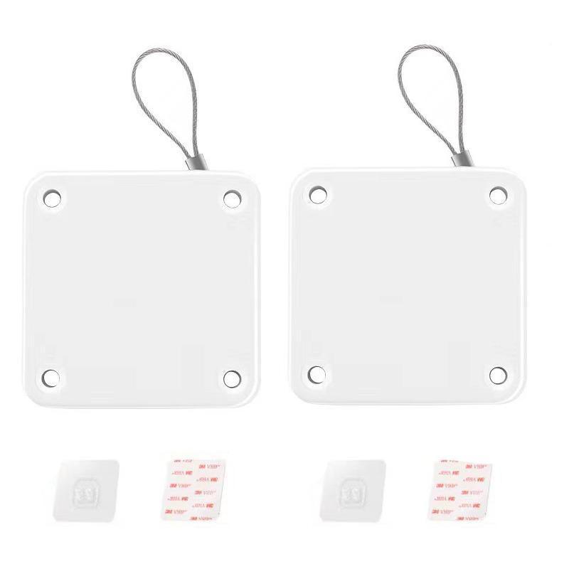 2x Punch-free Automatic Door Closer Sensor Auto for Home Kitchen Door Security - White V528-ZK00433-WH-800G-2SETS-149708