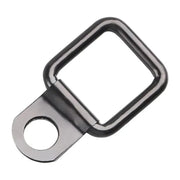 6PCS Black Heavy Duty Fixing Point Anchor Eye Tie Down Lashing Loop D-Ring Hook V528-ZK00435-6PCS-803884