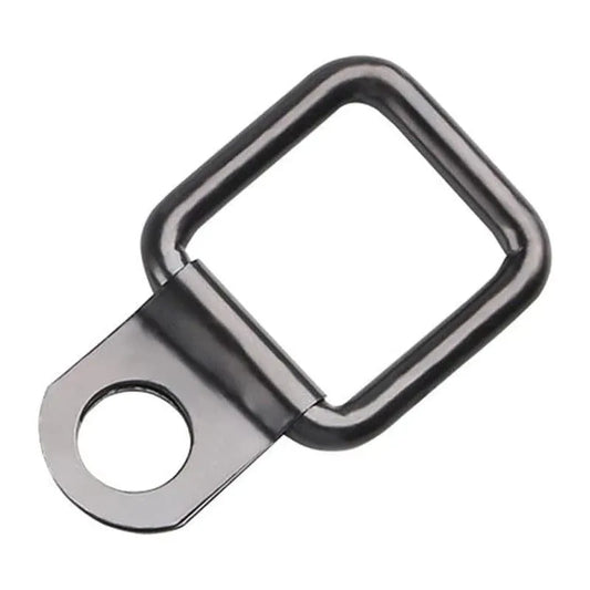 6PCS Black Heavy Duty Fixing Point Anchor Eye Tie Down Lashing Loop D-Ring Hook V528-ZK00435-6PCS-803884