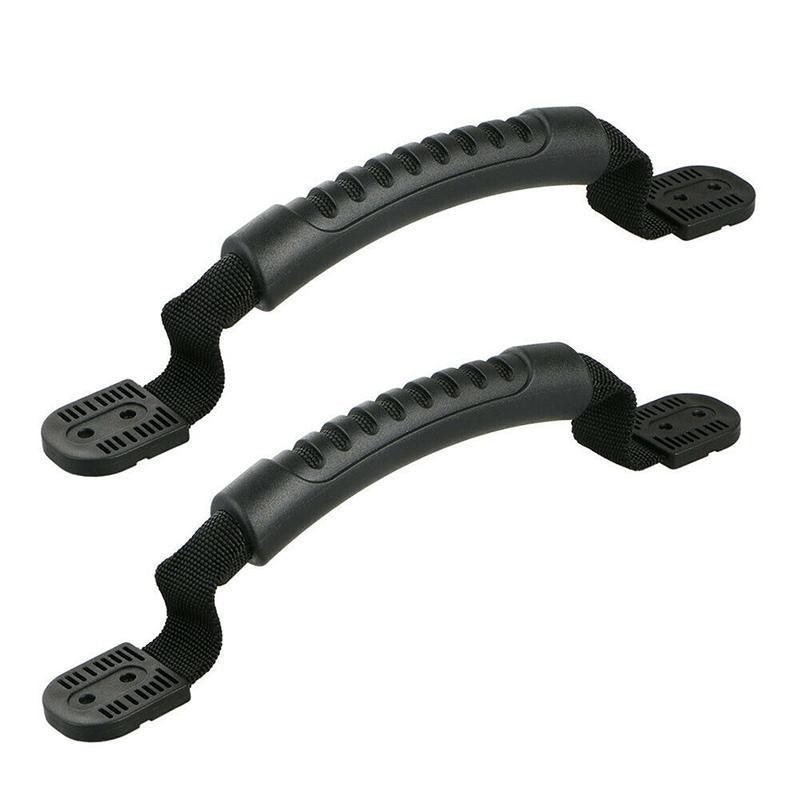 2/4PCS Kayak Canoe Boat Side Mount Carry Handle Webbing Hand Fitting Handlebars - 2PCS V528-ZK00449-2PCS-266618