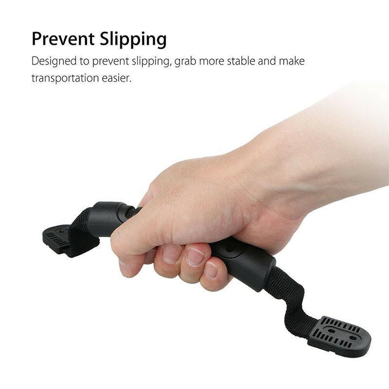2/4PCS Kayak Canoe Boat Side Mount Carry Handle Webbing Hand Fitting Handlebars - 2PCS V528-ZK00449-2PCS-266618