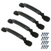2/4PCS Kayak Canoe Boat Side Mount Carry Handle Webbing Hand Fitting Handlebars - 2PCS V528-ZK00449-2PCS-266618