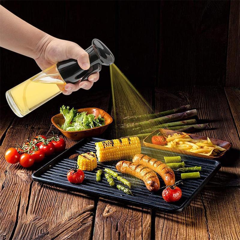 Olive Oil Sprayer Dispenser Cooking Baking BBQ Spray Bottle Kitchen Tool HG - Black V528-ZK00451-BLACK-666648
