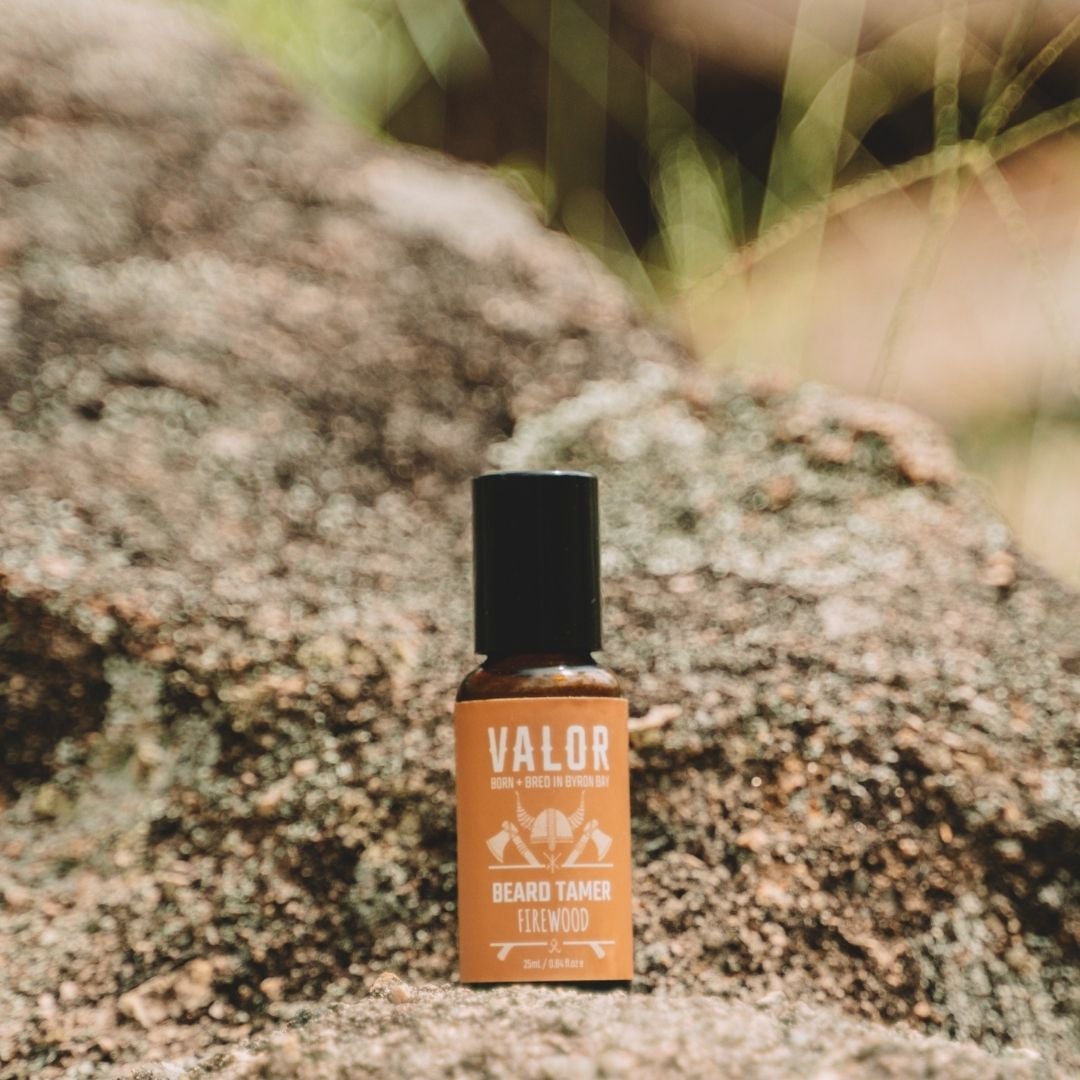 Beard Tamer - Organic - (Firewood Scent - Sandlewood & Ginger) V534-VA106