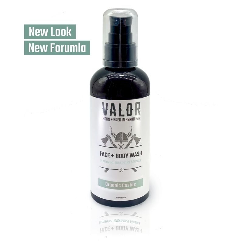 Castile Face and Body Wash (Peppermint) V534-VA111